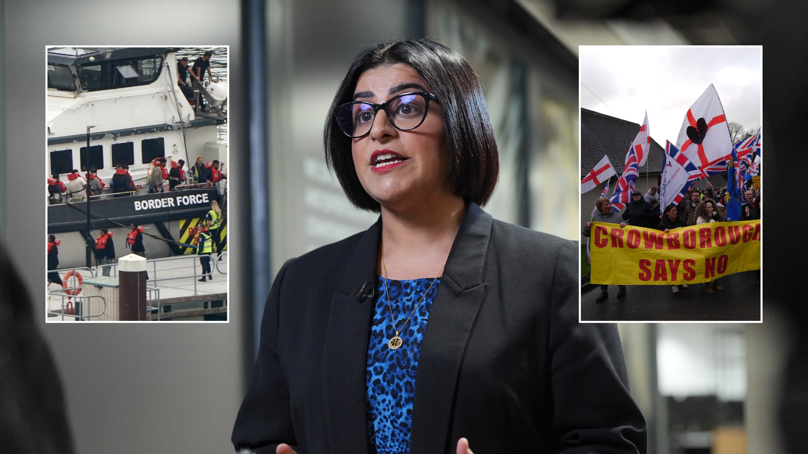 Shabana Mahmood threatens to spread illegal migrants 'fairly' across Britain despite national fury