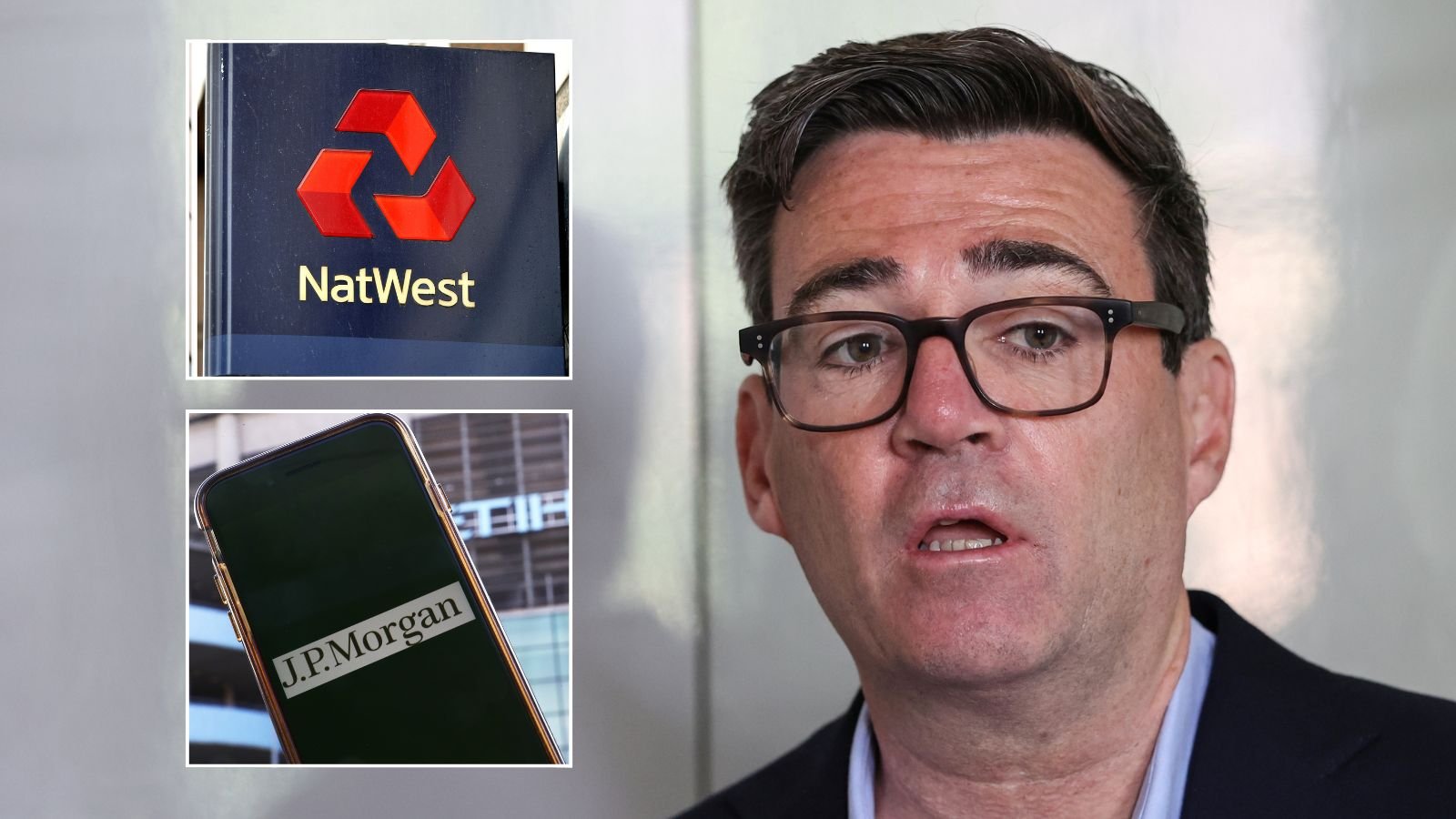 Britain's biggest banks issue major warning to Andy Burnham over 'damaging' windfall tax