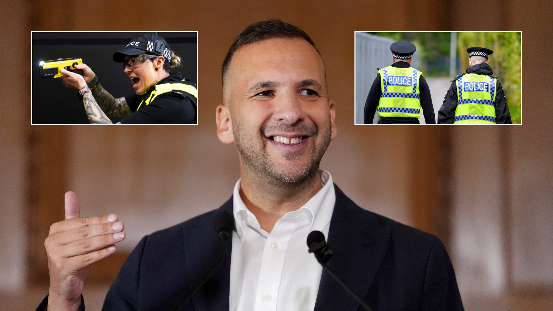 'Madness!' Green Party considers stripping police of Tasers and pepper spray under radical crime plan
