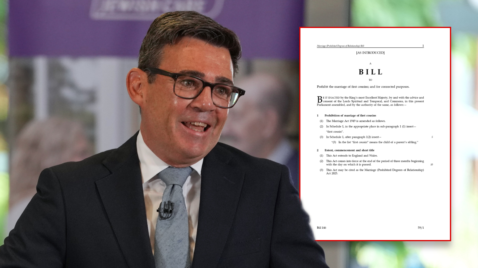 Labour finally considers backing Bill to ban cousin marriage