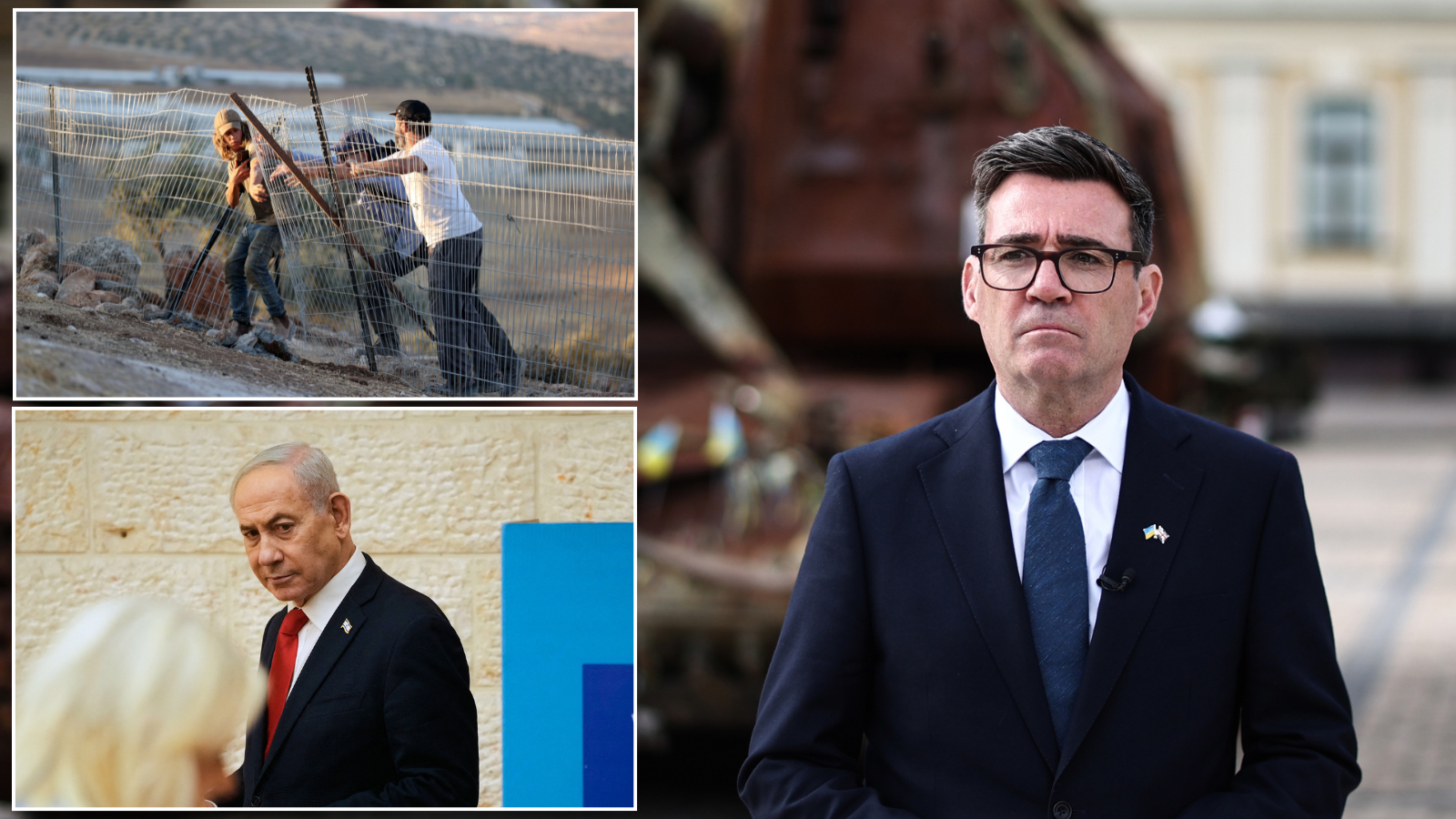 Andy Burnham set to announce 'robust' new anti-Israel sanctions as he vows to go further than Keir Starmer