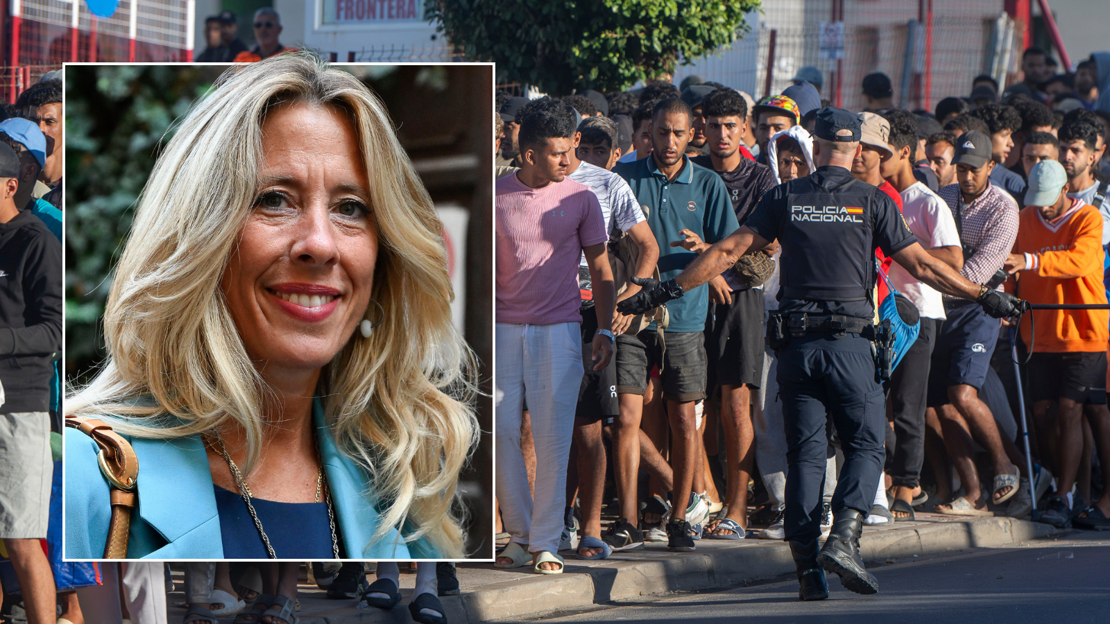 Italian senator urges Britain to work with EU to tackle 'serious migrant crisis' after Ceuta invasion