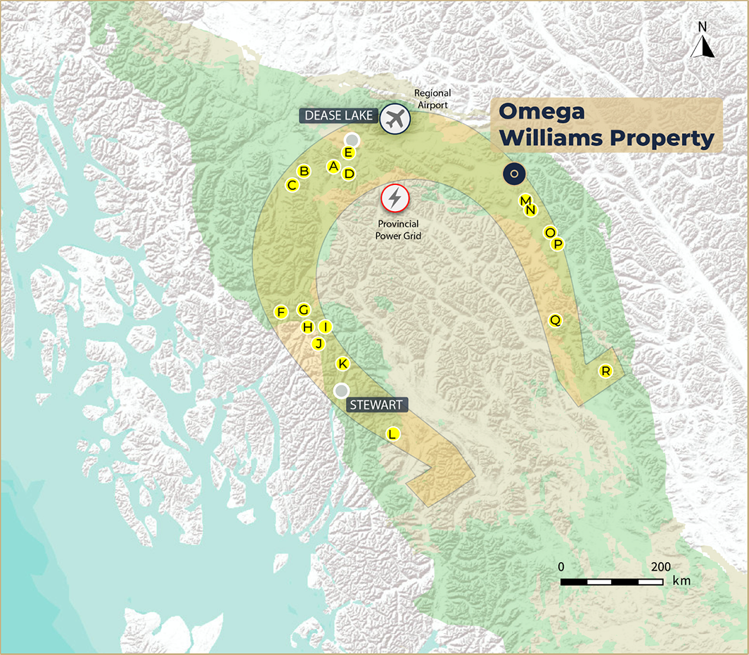 Omega Pacific Resources Williams Property