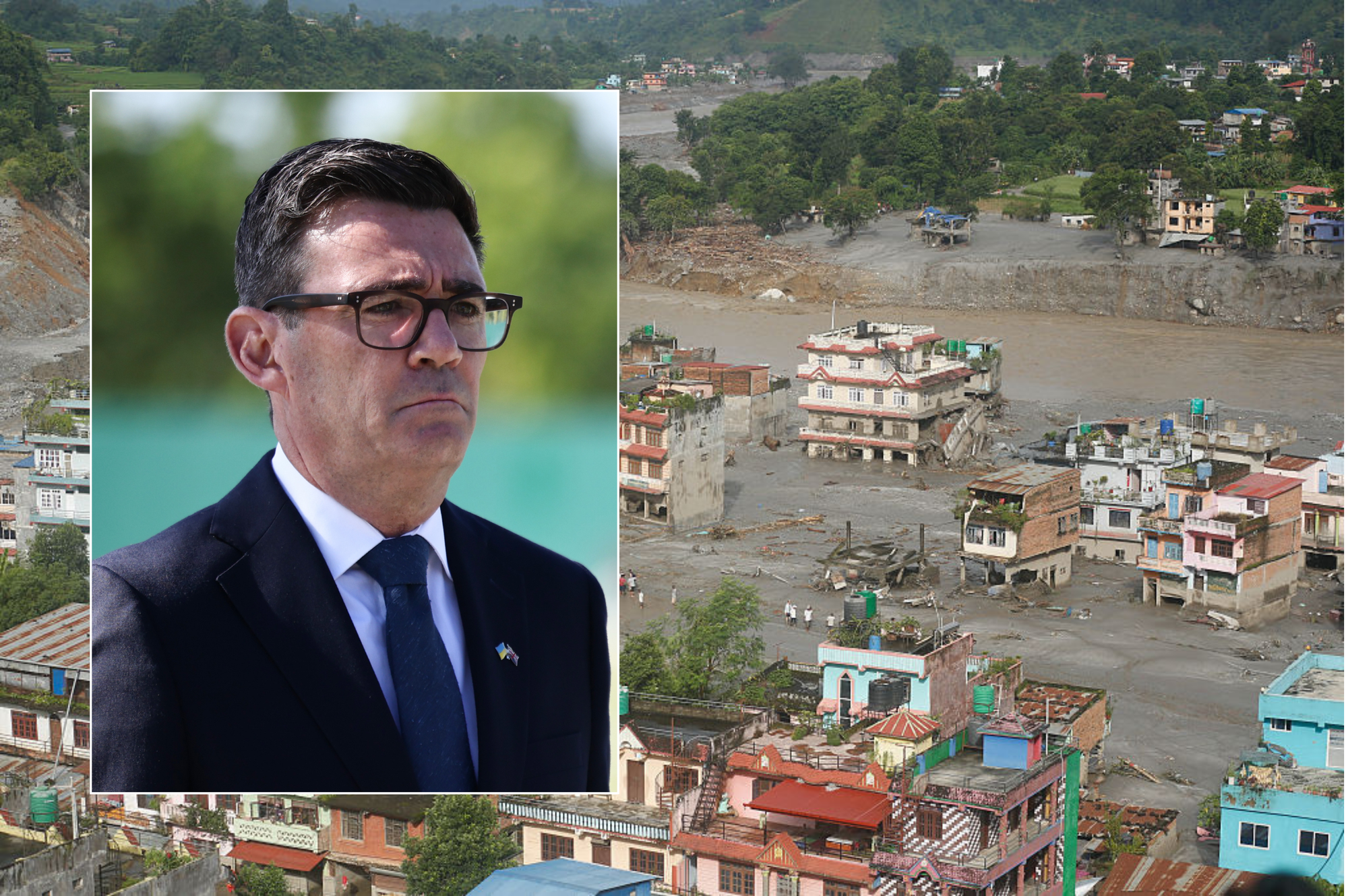 Andy Burnham offers £5million in aid to disaster-hit Nepal amid desperate search for missing Britons
