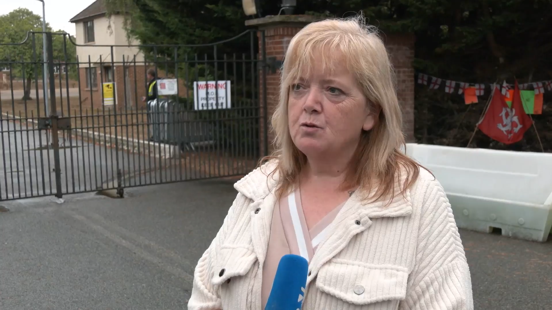 Rhiannon Whyte’s mother joins protests at RAF Barnham as site set to house asylum seekers: ‘I worry for their safety!’