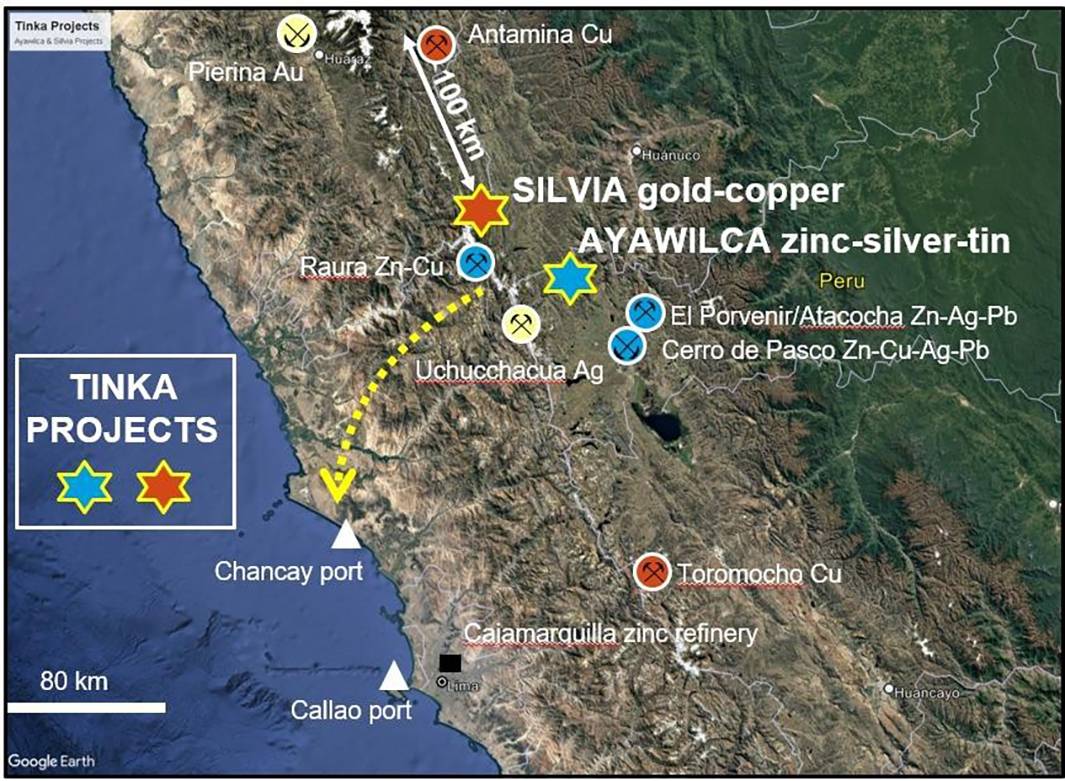 Tinka Resources Silvia Copper-Gold Project