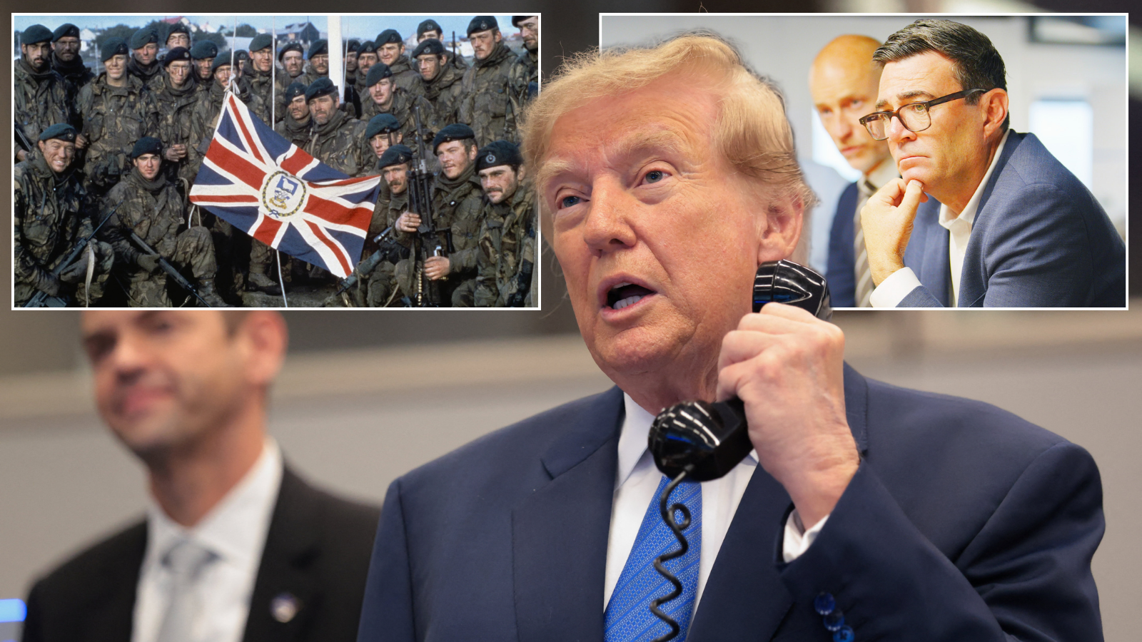 Donald Trump threatens to withdraw Falklands support as US issues Andy Burnham defence ultimatum