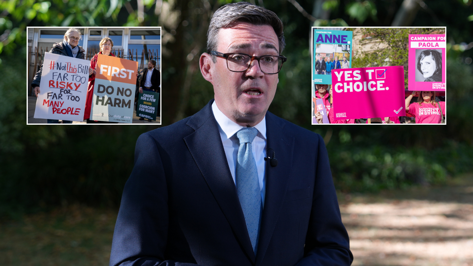 Andy Burnham to abstain from assisted dying vote as PM vows not to 'unduly influence' MPs