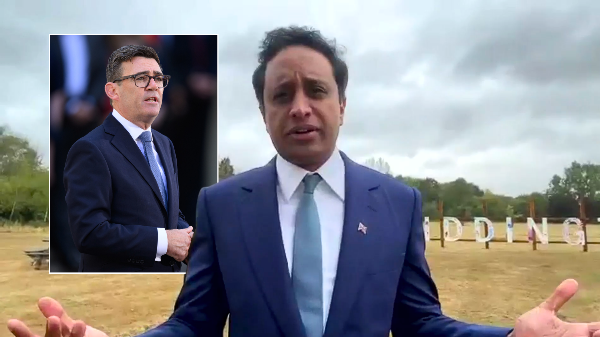 Zia Yusuf tears into Andy Burnham over plans to house 1,250 asylum seekers in Piddington: ‘What kind of government does this to its own people?’
