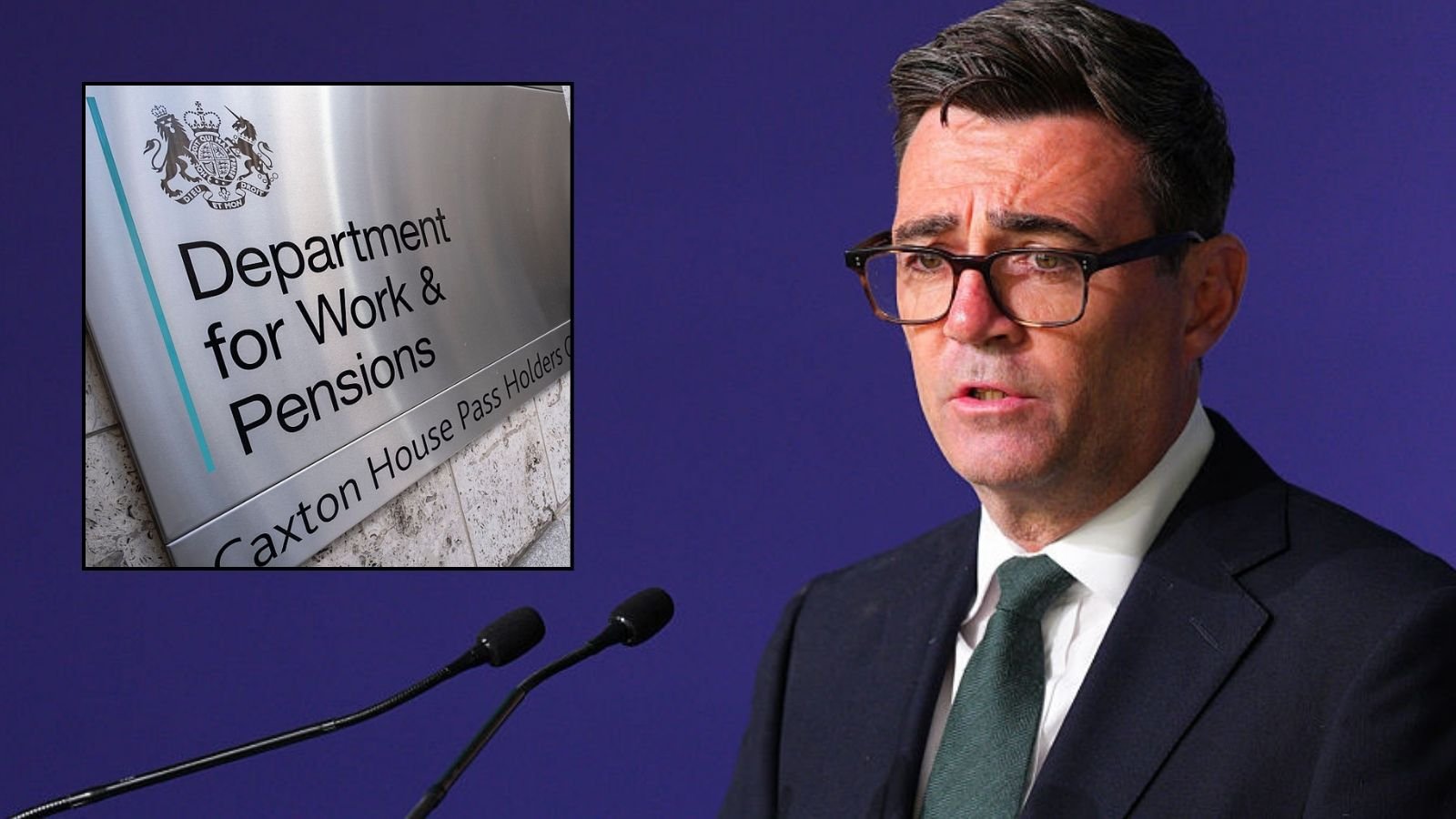 Andy Burnham told to cut PIP in DWP overhaul as 'public finances look difficult' ahead of Budget
