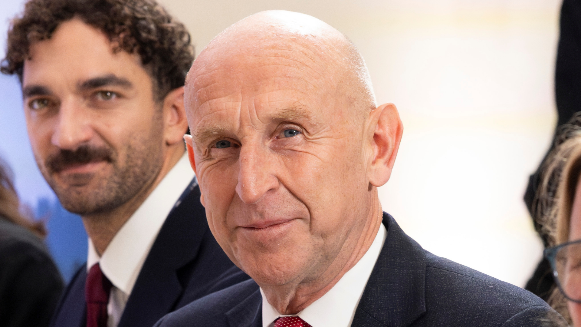 John Healey insists he is '100 per cent' committed to defence after shelving his own target