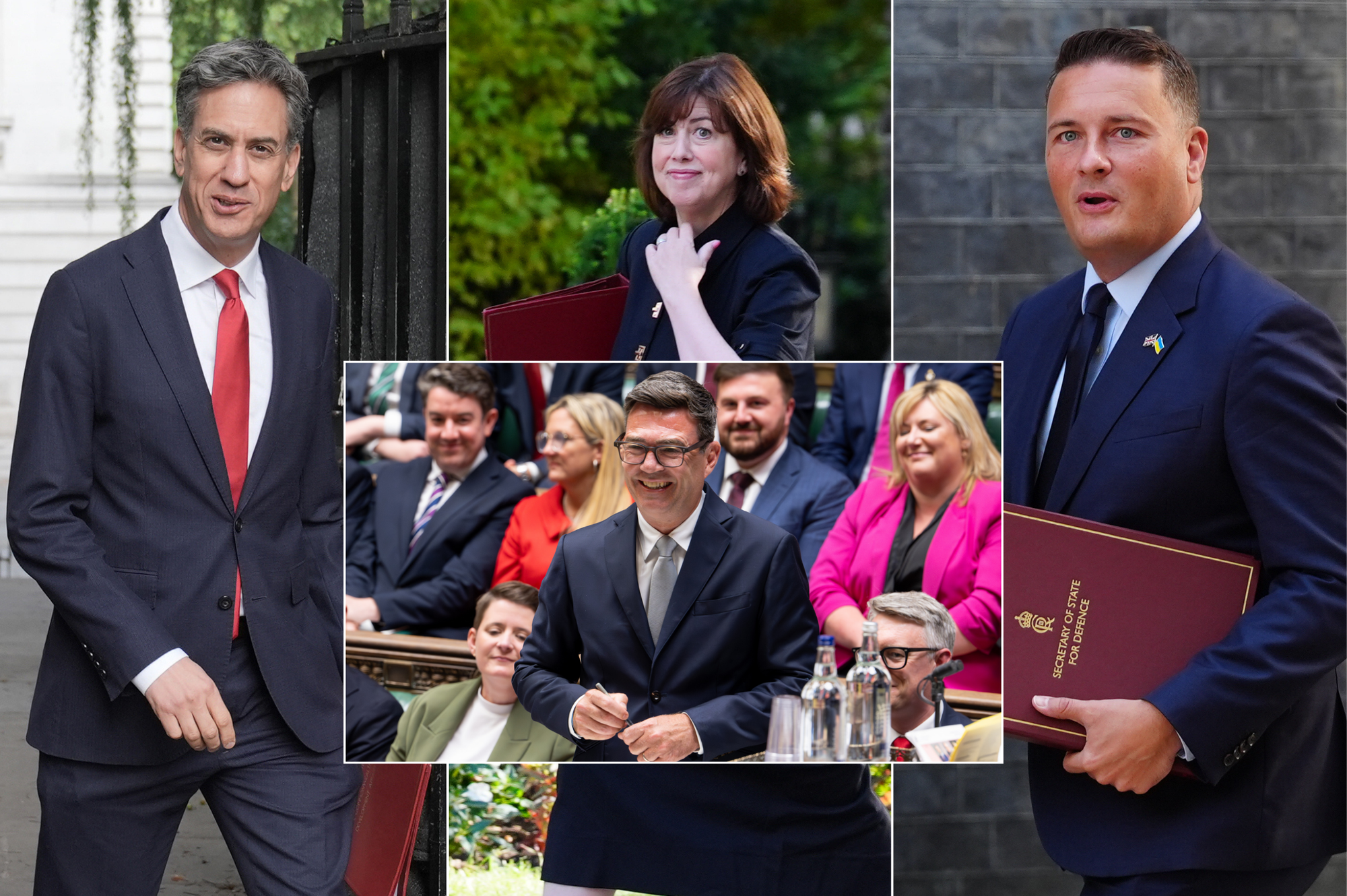 Andy Burnham's Cabinet arrives at No10 as PM to finally face parliamentary scrutiny for the first time after SIX WEEKS