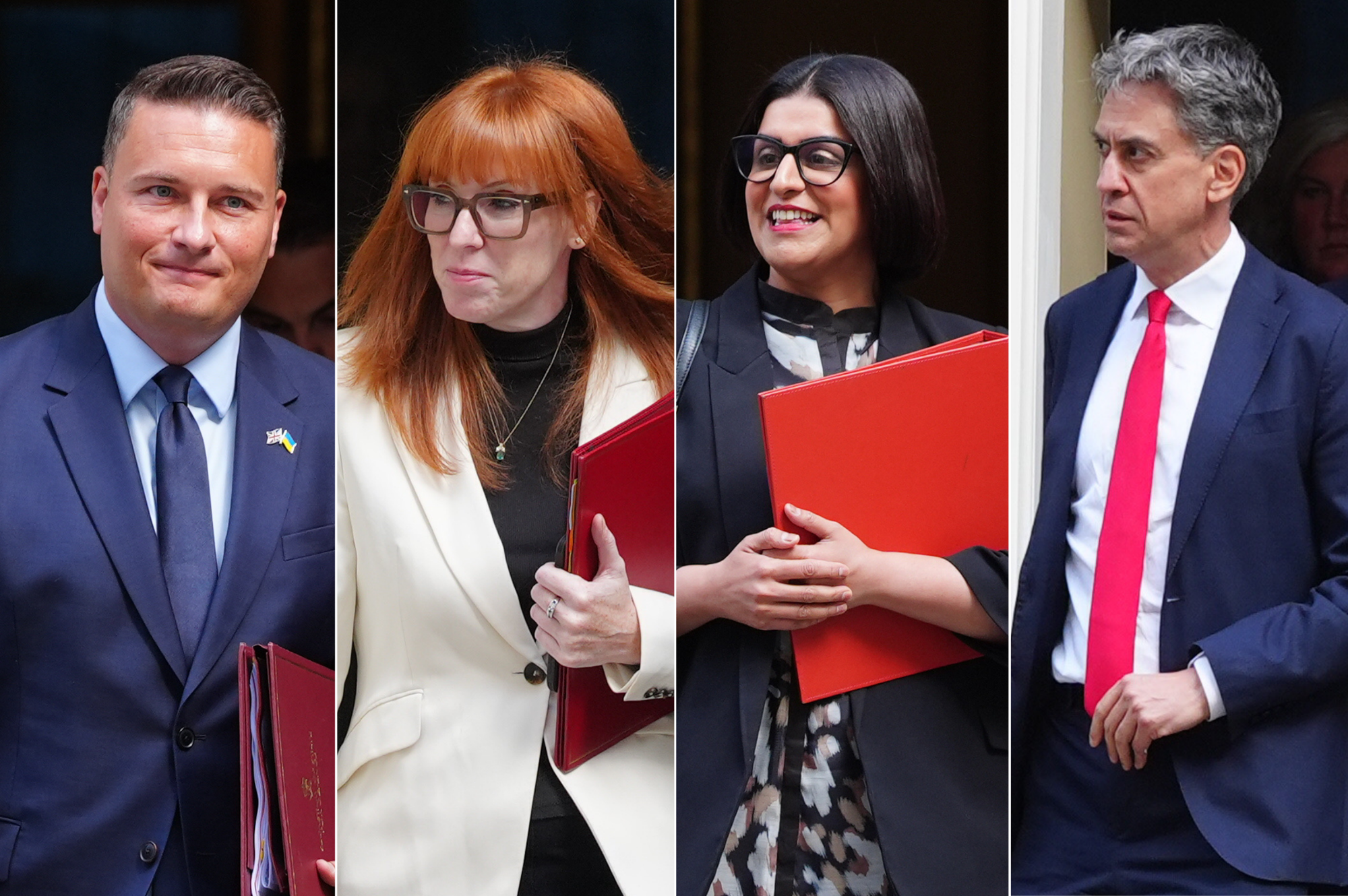 Andy Burnham's Cabinet departs No10 as PM to finally face parliamentary scrutiny for the first time after SIX WEEKS
