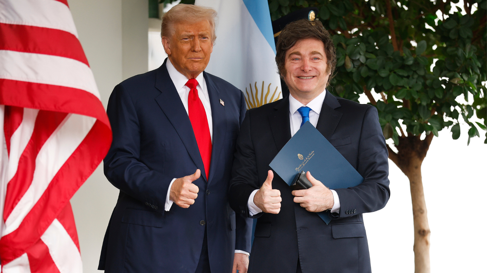 Javier Milei to address Argentina over 'sacred' Falklands claim after Donald Trump puts US position under review