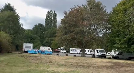 Travellers who invaded local park to be 'trapped' as locals given update 'they probably don't want to hear'