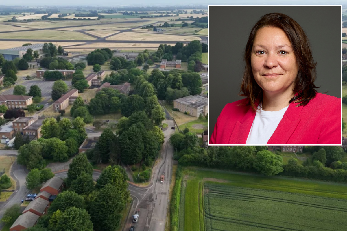Villagers invite migration minister to visit ahead of plans to house 1,200 male asylum seekers in RAF base: 'We are not racists!'