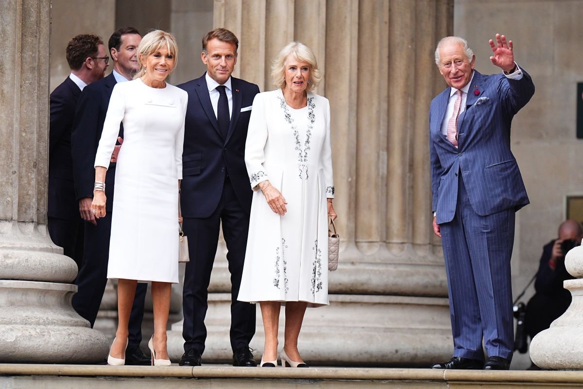 King and Queen join forces with Andy Burnham and Emmanuel Macron for historic night at British Museum