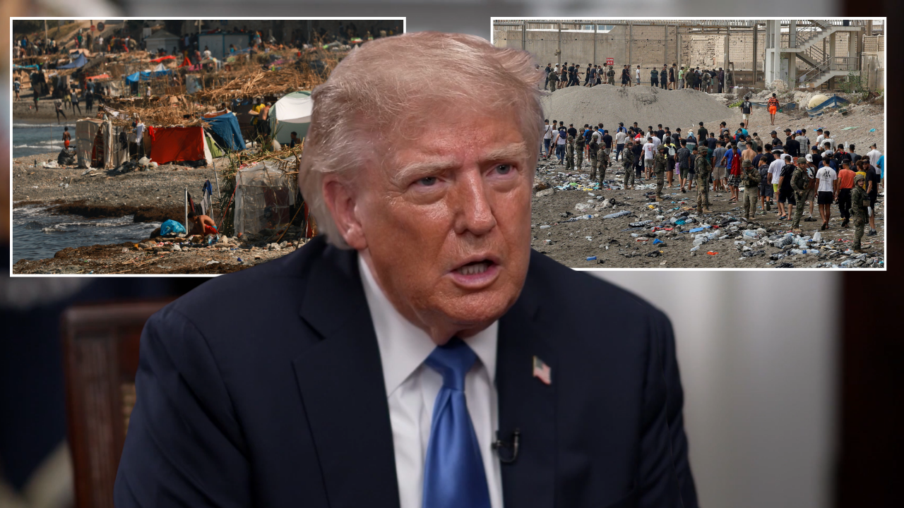 Donald Trump tells GB News 'Spain will be a RUINED country' amid Ceuta migrant crisis