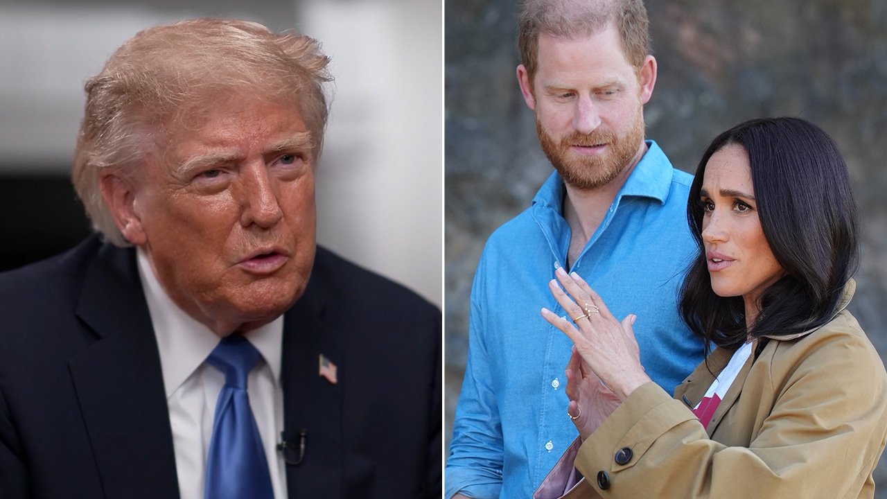 Donald Trump says he wouldn’t have let Prince Harry and Meghan Markle back into the UK after 'terrible' treatment of King Charles