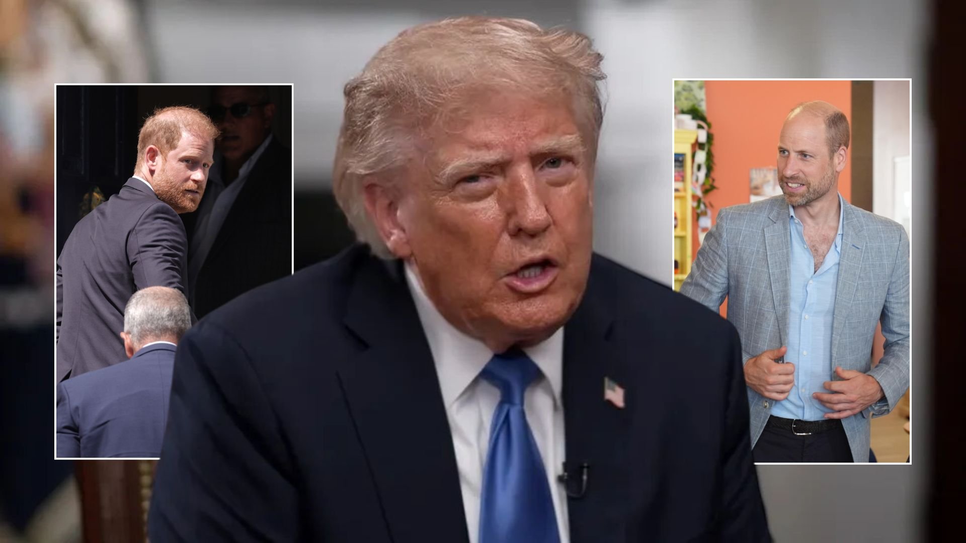Donald Trump is more likely to side with William than Harry - here's why