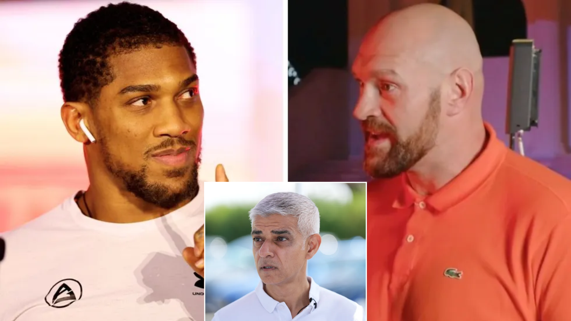Sadiq Khan calls on Anthony Joshua and Tyson Fury to host blockbuster fight in London