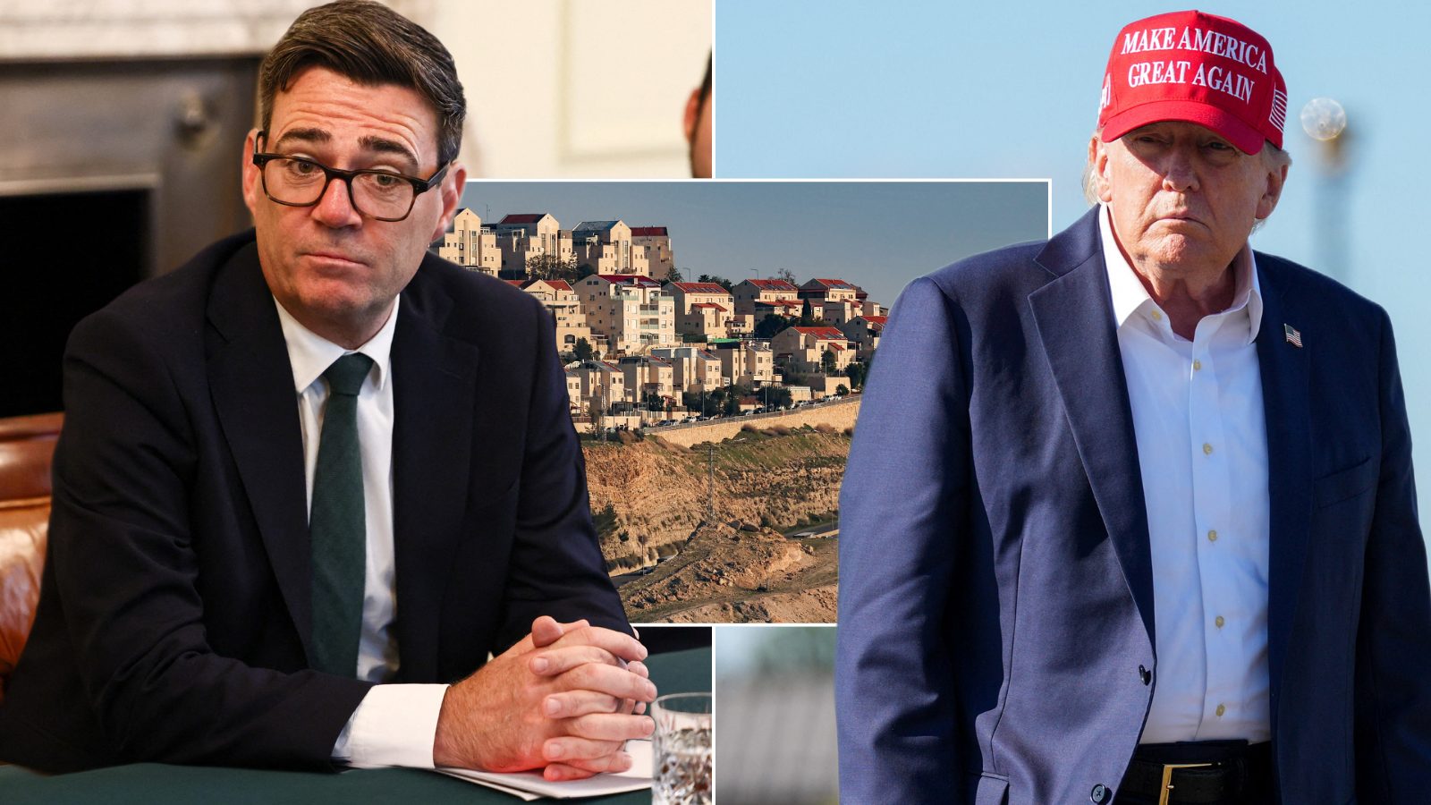 Andy Burnham risks igniting US trade war over Israeli settlement sanctions: 'Vanity project in support of Muslim terror!'
