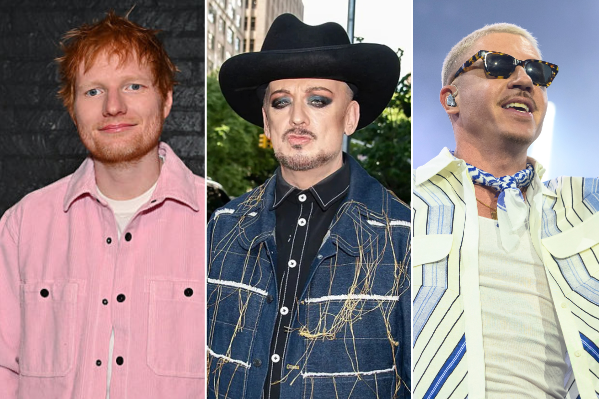 Boy George launches blistering attack on Ed Sheeran over Macklemore 'Free Palestine' row: 'No spine"'