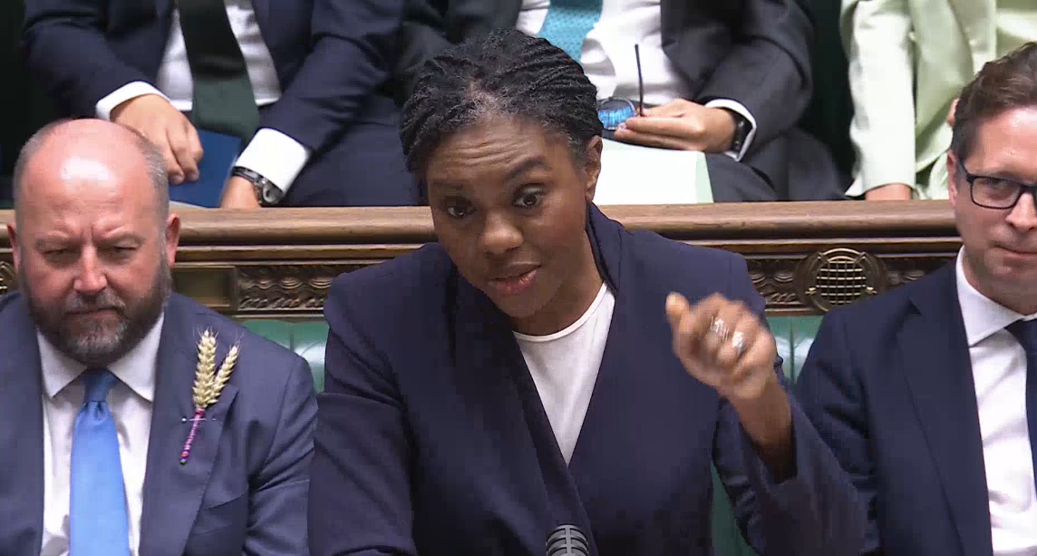 Kemi Badenoch slams Andy Burnham for being 'unwilling' to fund defence and instead 'spends all our money on welfare'
