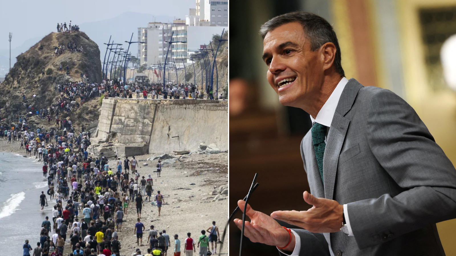 Spanish intelligence warned of Ceuta invasion despite PM's claim migrant flood was 'unexpected'