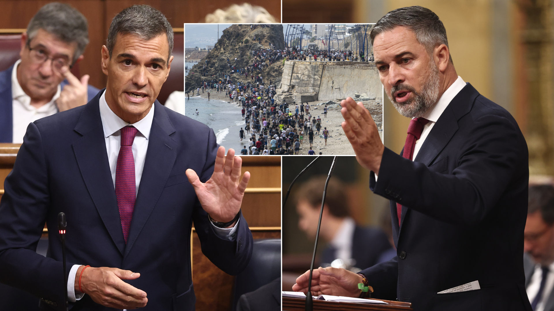 Spain’s Socialist Prime Minister branded ‘traitor and dog’ over Ceuta migrant crisis by opposition leader
