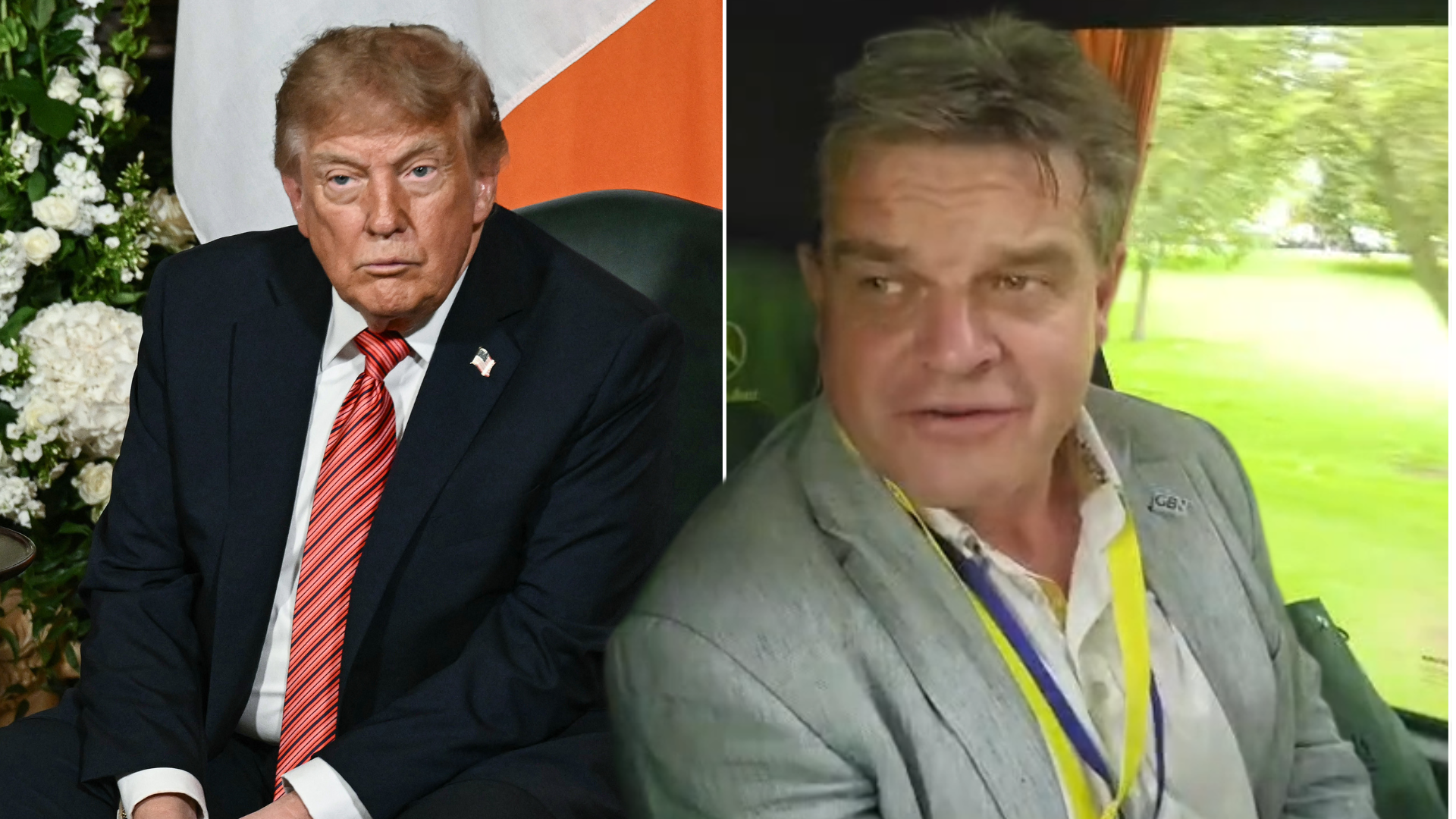 Dougie Beattie furiously responds to Donald Trump’s call for a united Ireland: ‘He doesn’t know his history!’