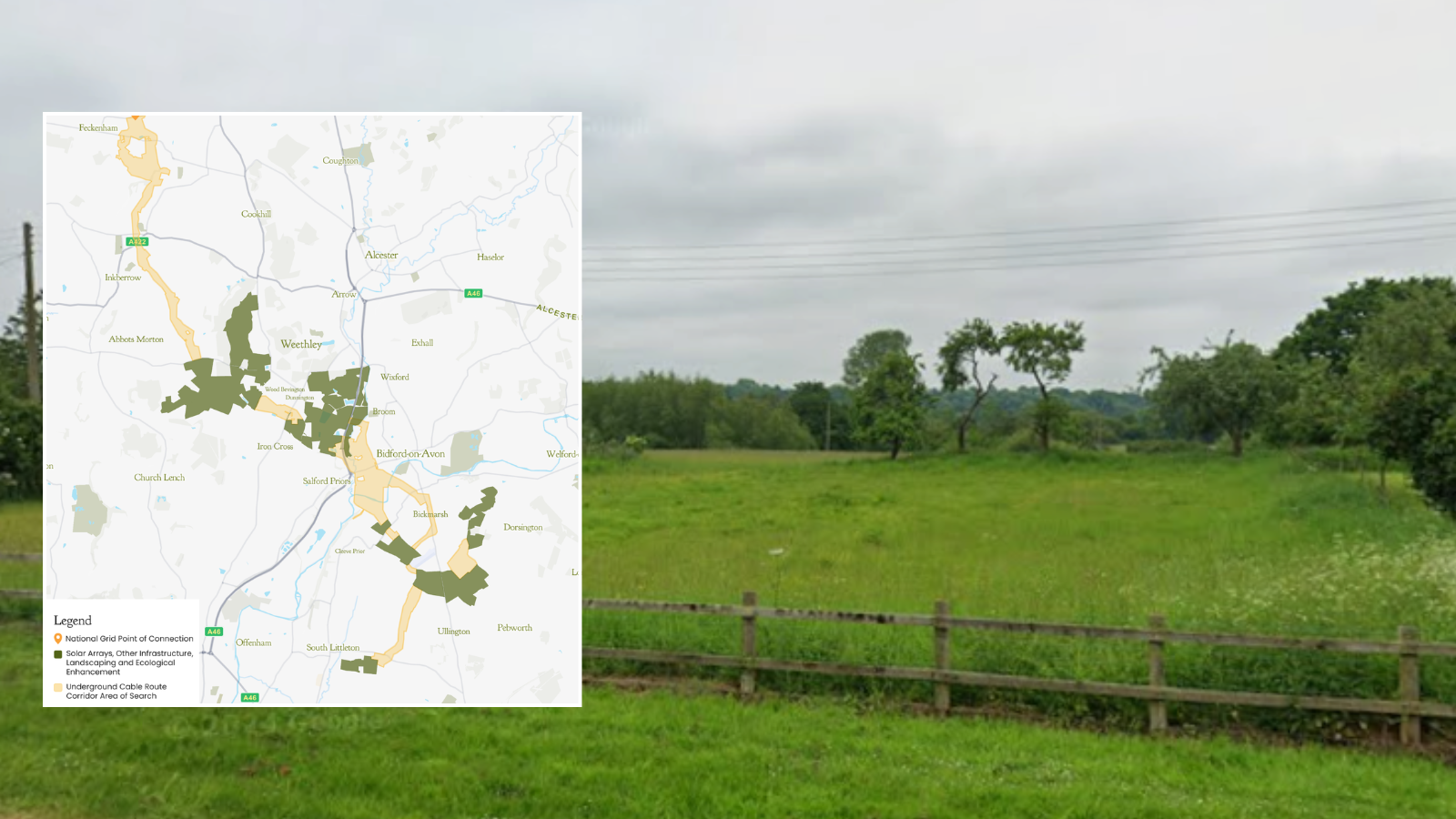 Planning row erupts over plans to turn picturesque countryside into 'crystal desert' with giant solar park