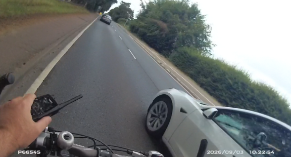 Police launch operation to crack down on motorists driving too closely to cyclists