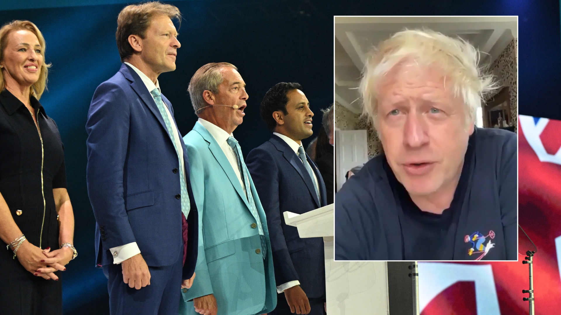 Boris Johnson sides with Reform UK in donations row as he tears into ‘pathetic’ Labour