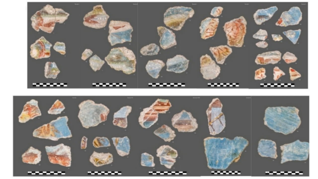 Archaeology discovery of rare Roman painting reveals ancient artistic technique