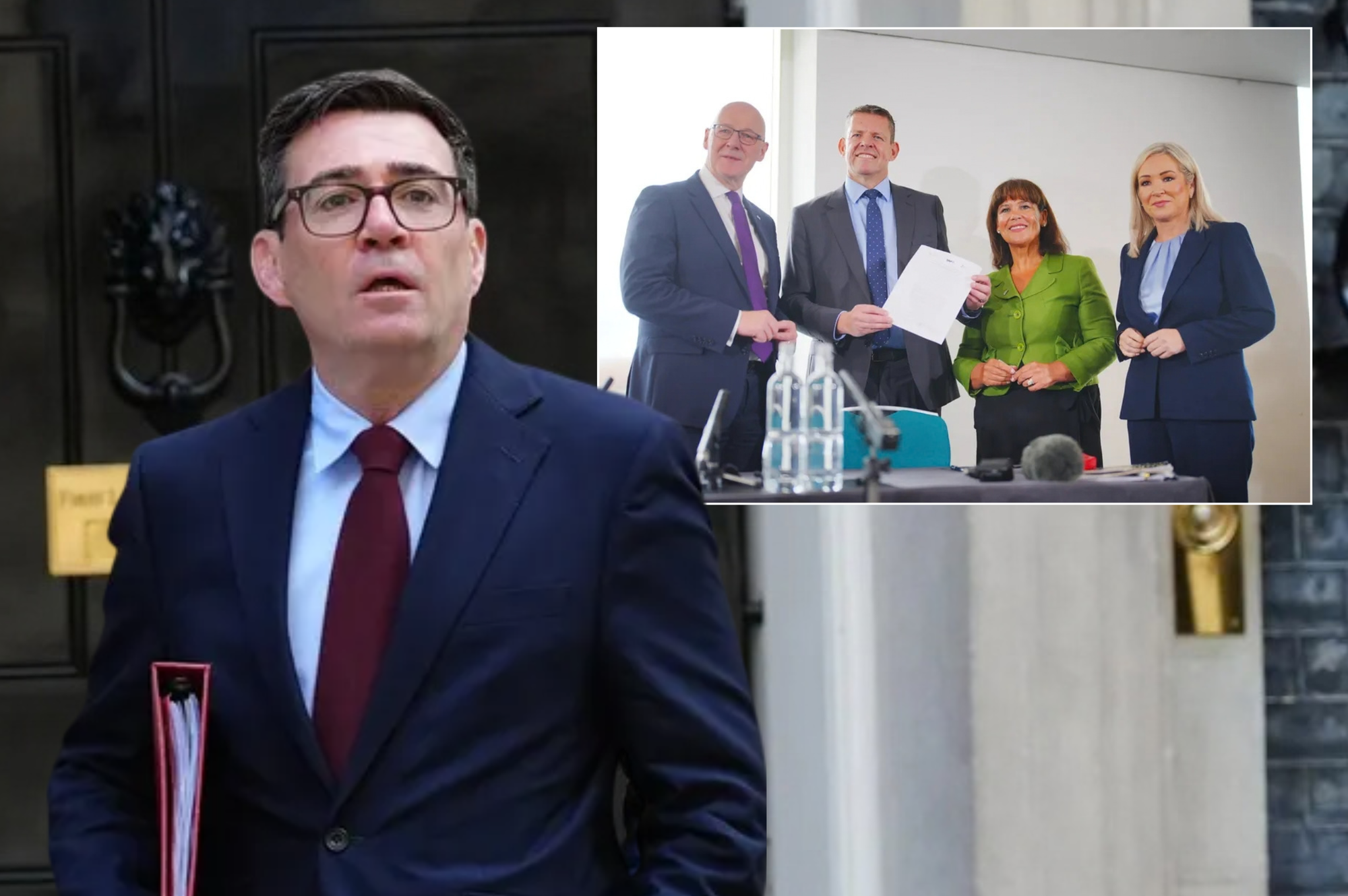 Andy Burnham told he cannot stop break up of UK as PM faces calls to hold three independence votes
