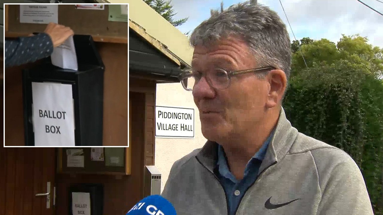 Piddington resident blasts Labour's 'undemocratic' plans to house 1,250 asylum seekers as village holds independence referendum