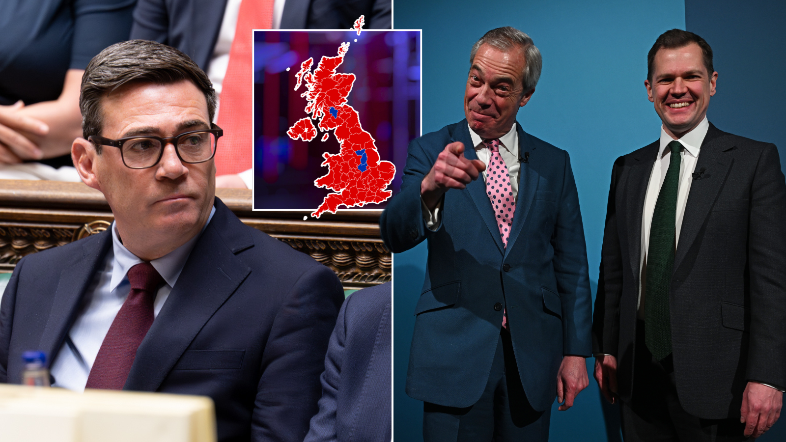 Reform UK launches full-scale attack on Tory and Labour heartlands as rural Britain up for grabs