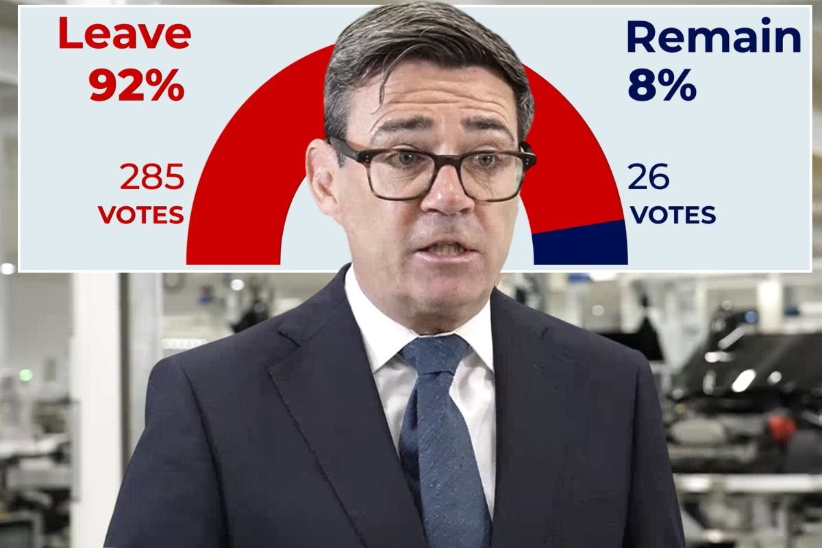 Andy Burnham responds to Piddington referendum after villagers vote to leave UK over plan to house 1,250 migrants at MoD Bicester