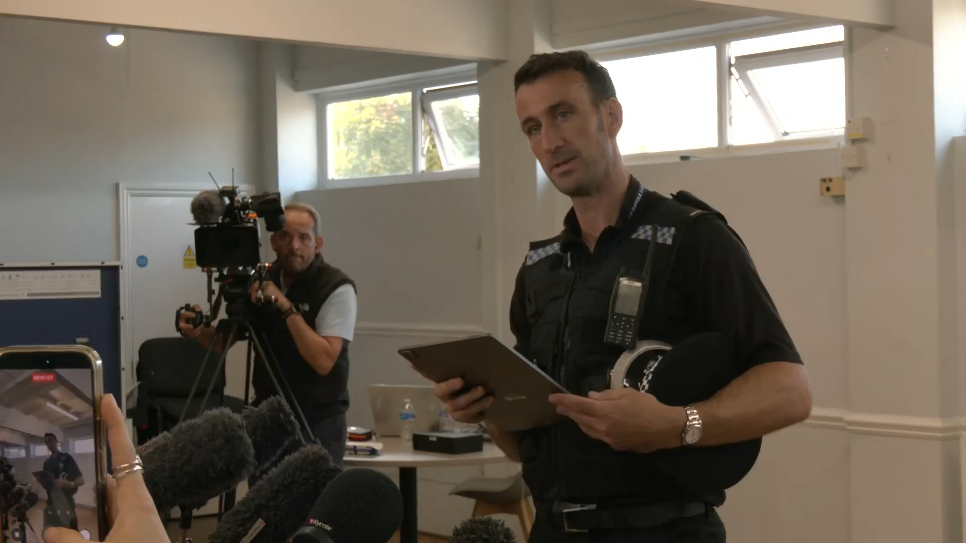 Watch in full: Police provide update after body found in search for three-year-old Noah Woods