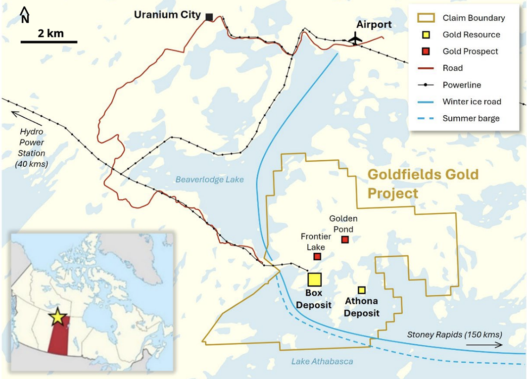 Fortune Bay Goldfields Gold Project