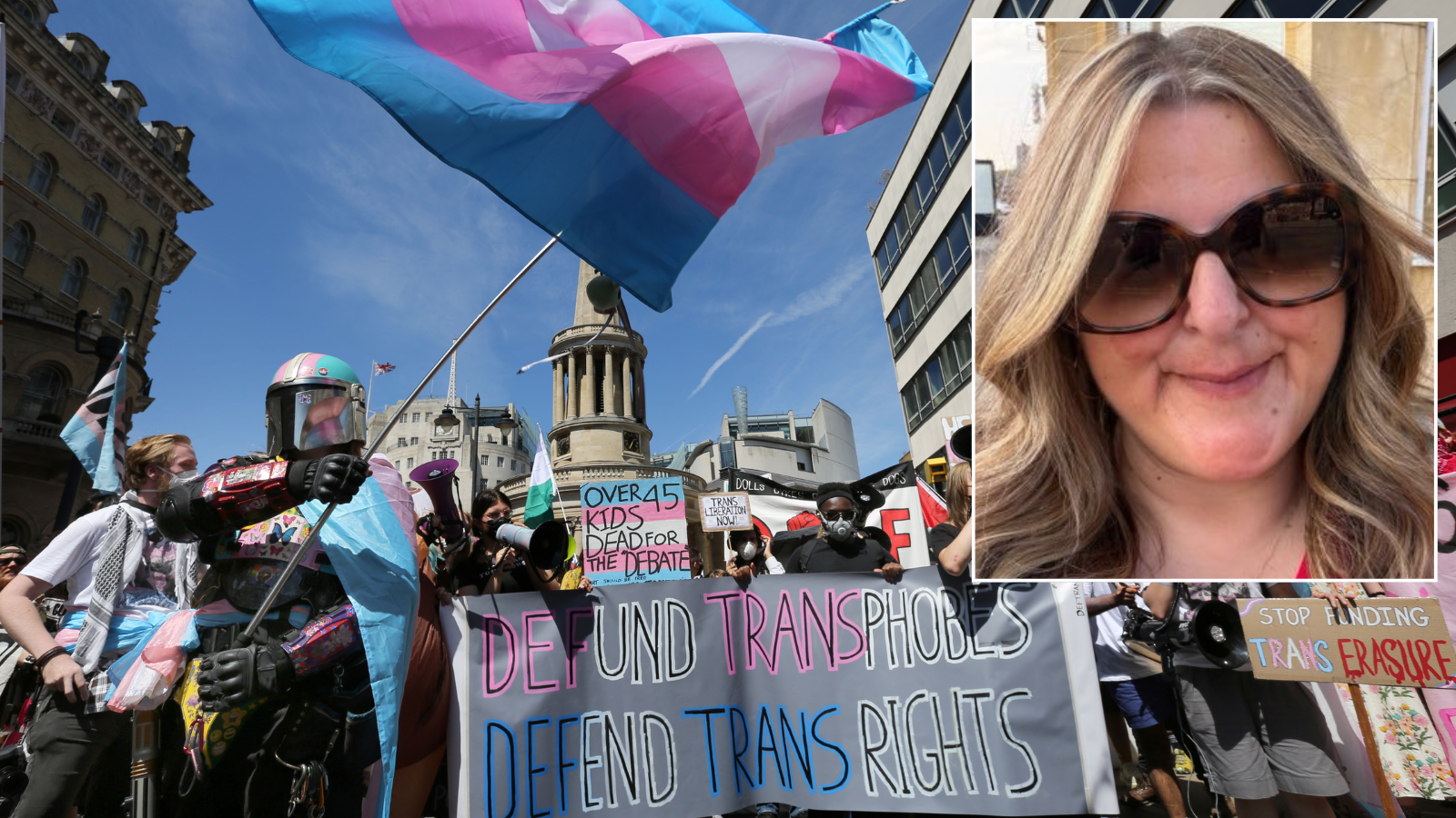 Trans activists heckle and abuse ex-Labour councillor during debate on single-sex spaces