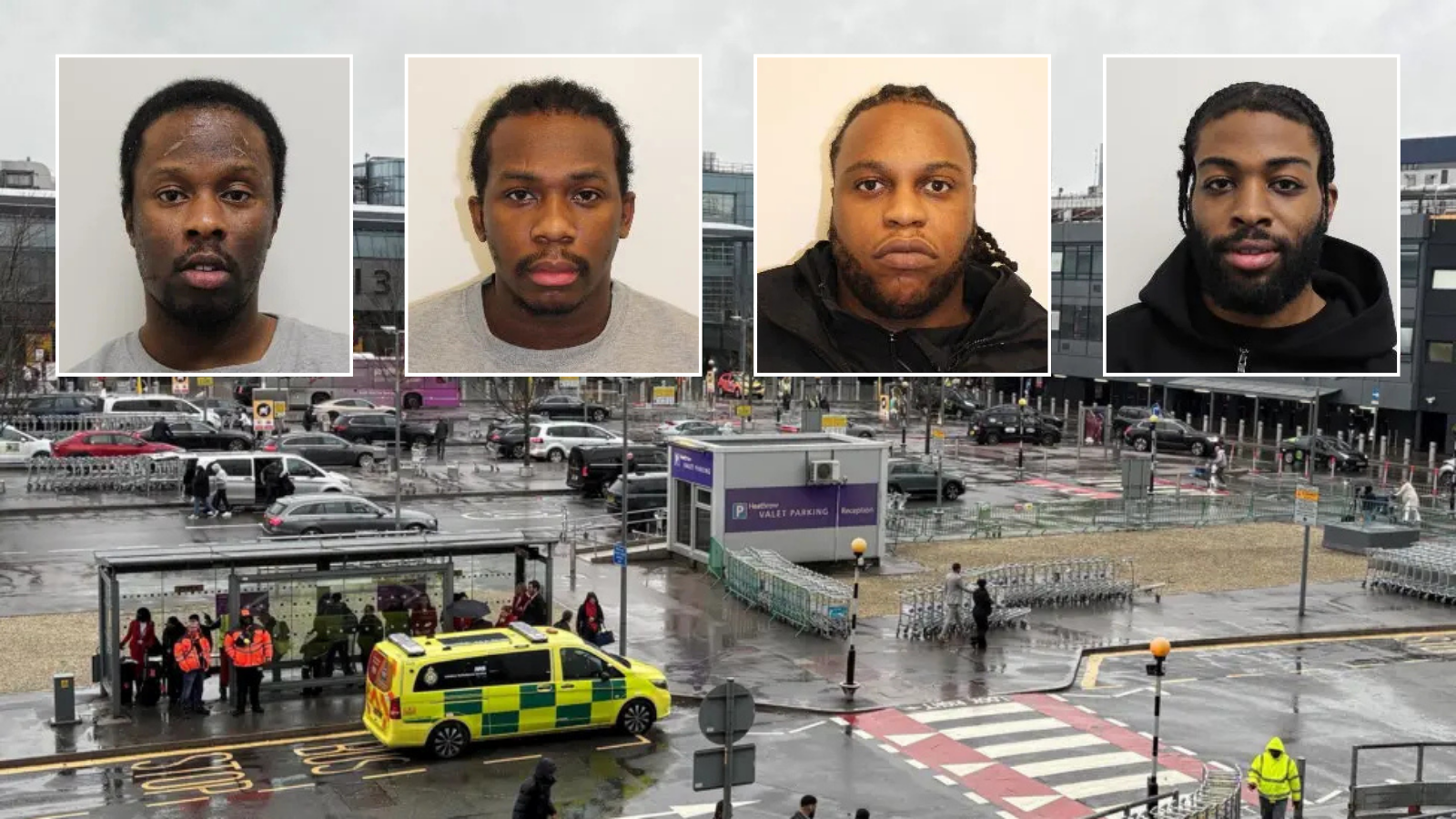 Four men jailed for 'terrifying' tear gas attack that left victims vomiting blood