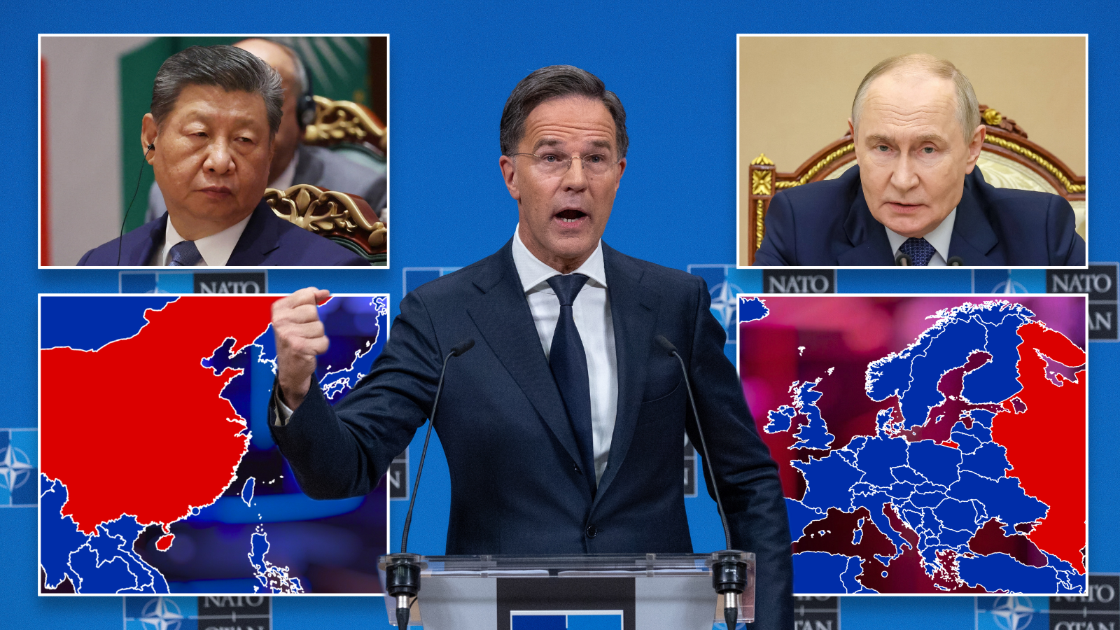 Nato preparing for Russian attack on Europe AND Chinese invasion of Taiwan in grim 'two-theatre' conflict