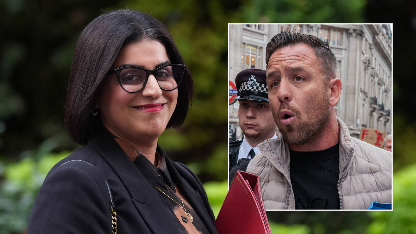 Shabana Mahmood threatens to unleash 'full force of the law' against 'far-right racist' Danny Tommo