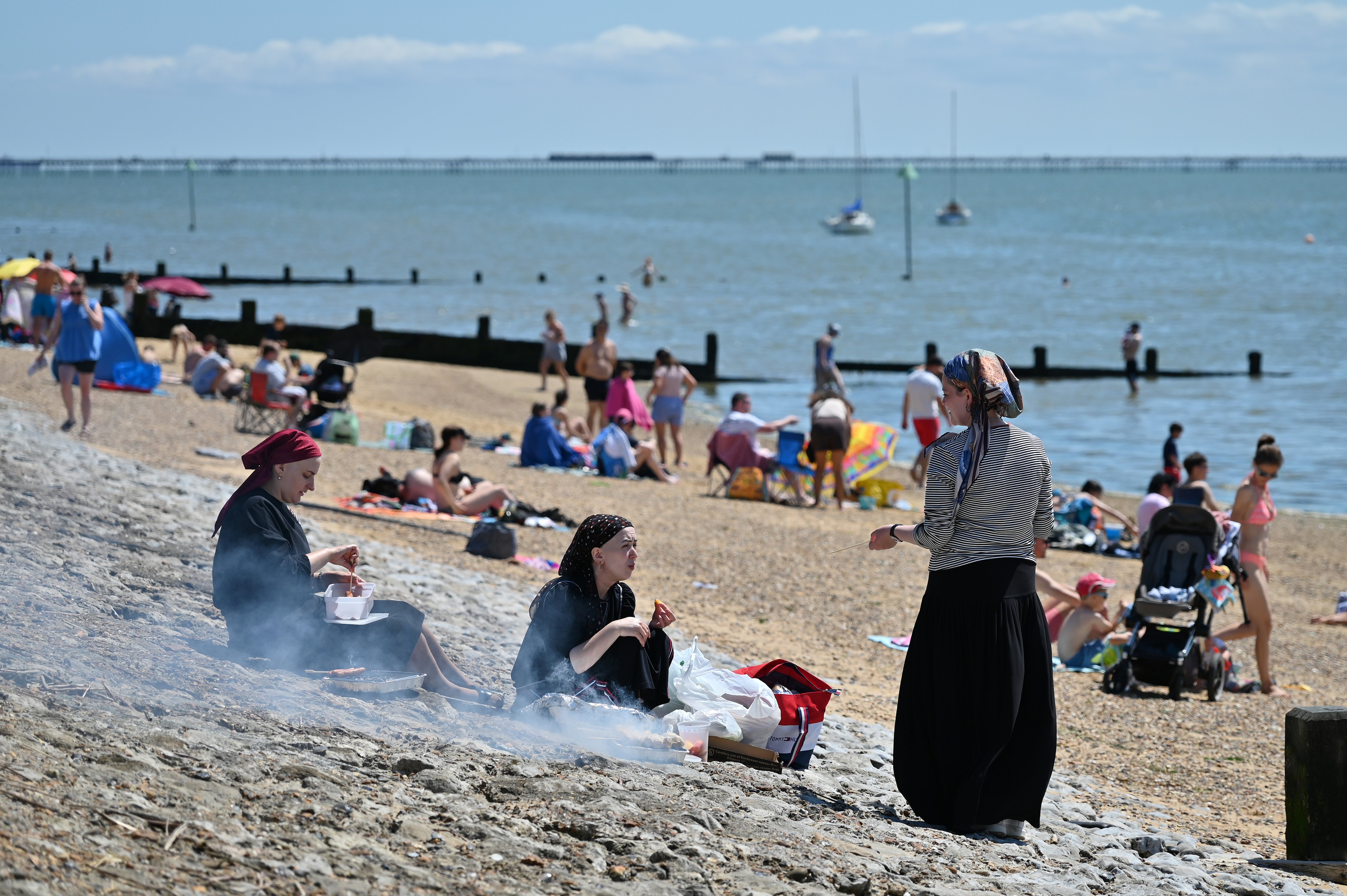 Barbecues face ban on hundreds of British beaches 'because they make the sand hot'