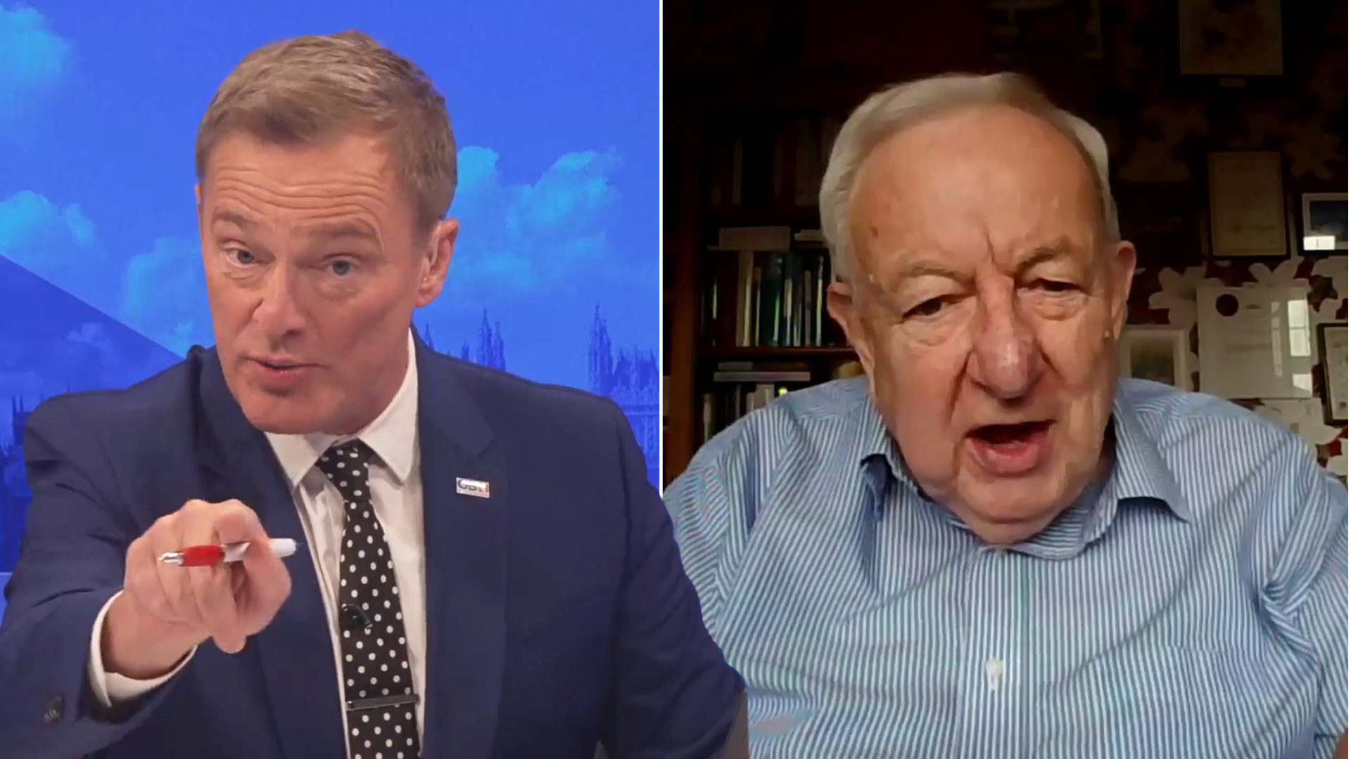 Martin Daubney defends GB News in furious clash with Labour peer: ‘Stop being preposterous!’