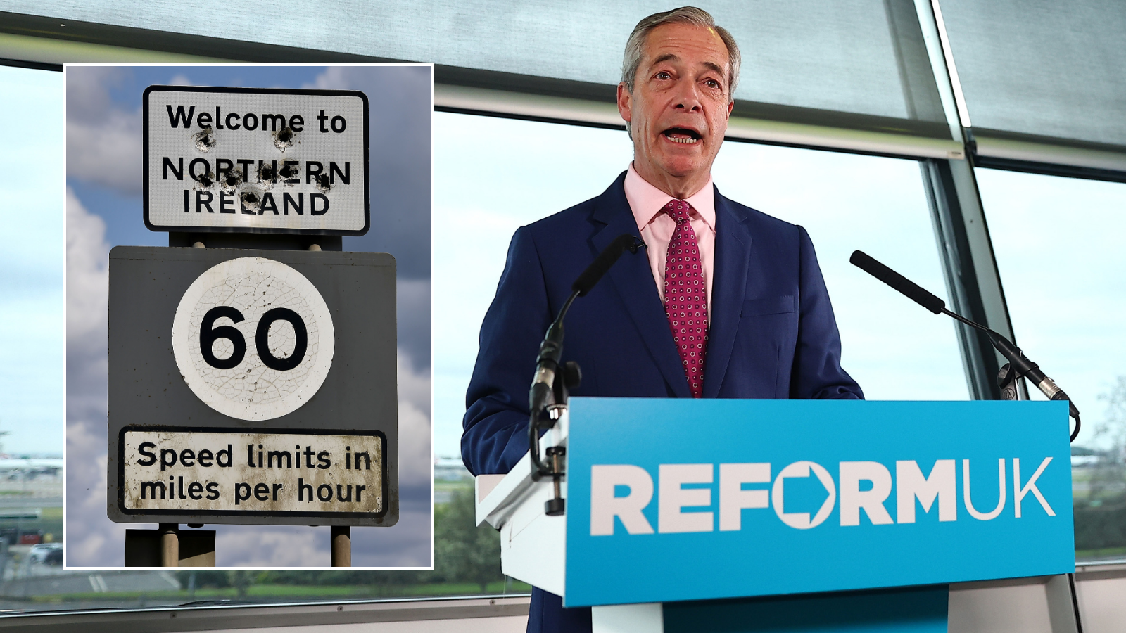 Reform UK vows to plug Irish border loophole allowing 'dangerous' illegal migrants to pour into Britain