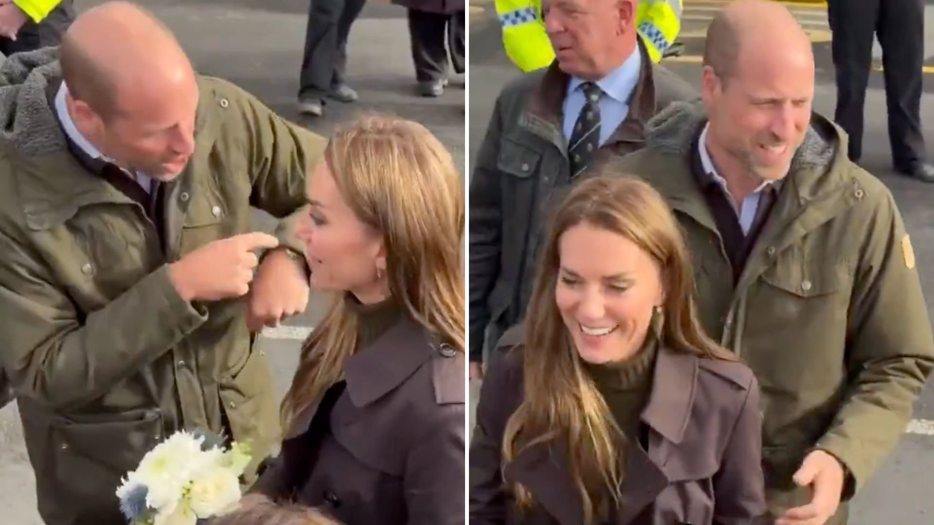 Prince William forced to intervene in hilarious moment with Catherine during trip to Isle of Bute