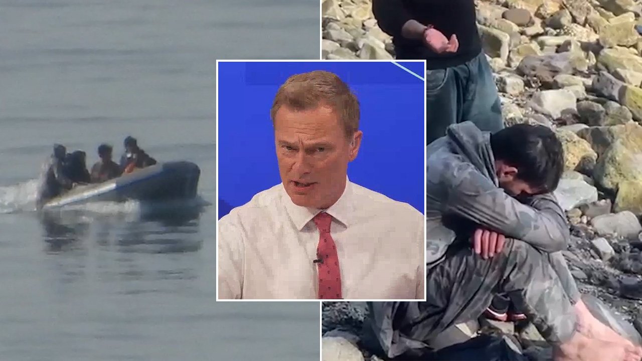 Watch Martin Daubney's fury as illegal migrants reach Kent coast in undetected small boat